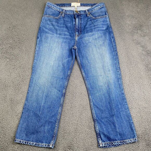 The Great Womens The Relaxed Nerd Baggy size 29 Medium Wash Made in USA - Picture 1 of 12